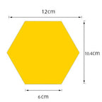 Hexagonal Acrylic Wall Stickers™ up