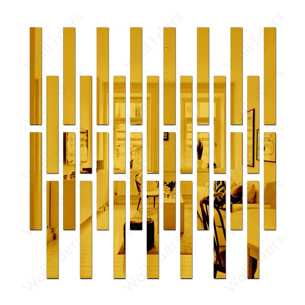 Dream Store - Strip Designed Rectangle Shape Mirror