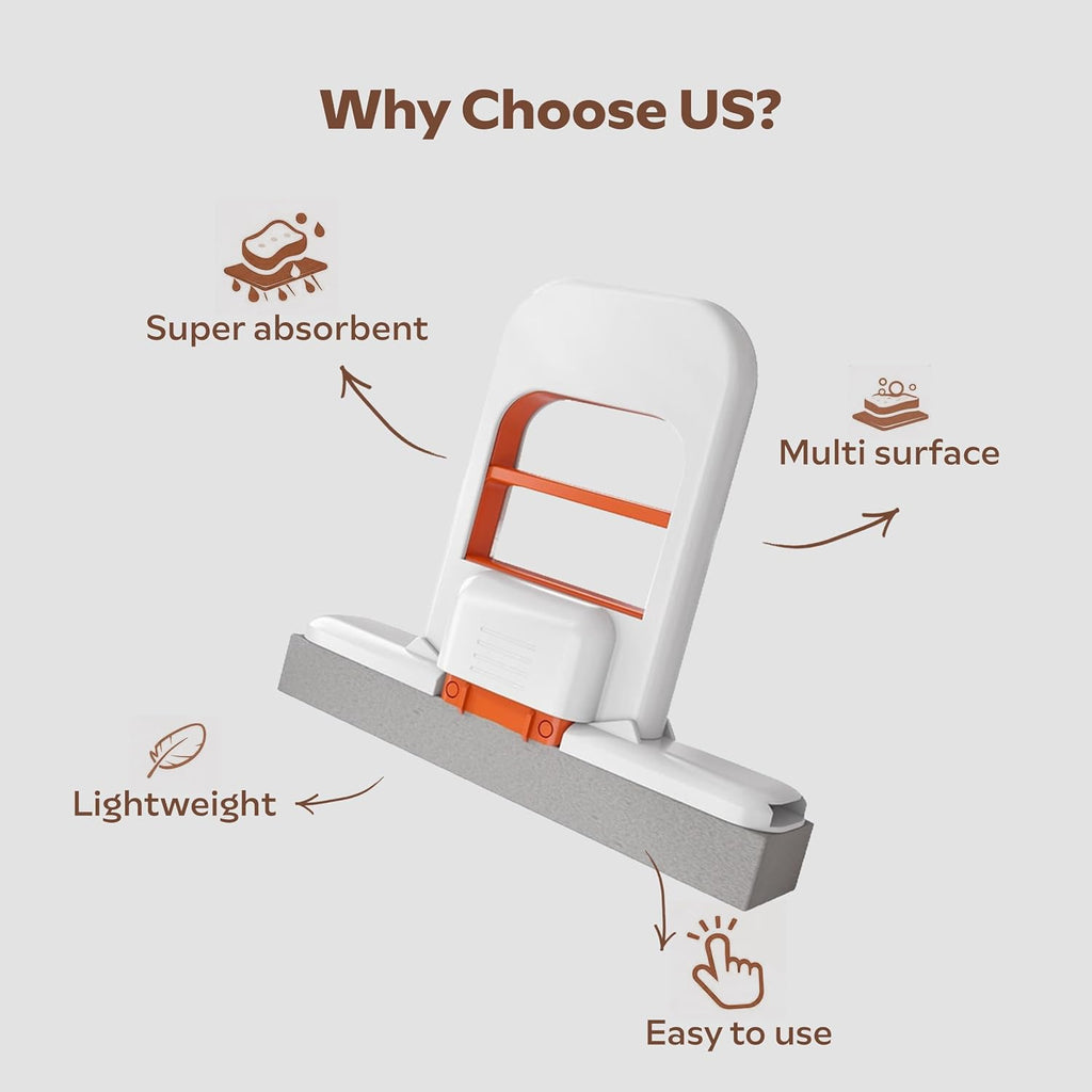 Portable Mini Self-Squeeze Mop