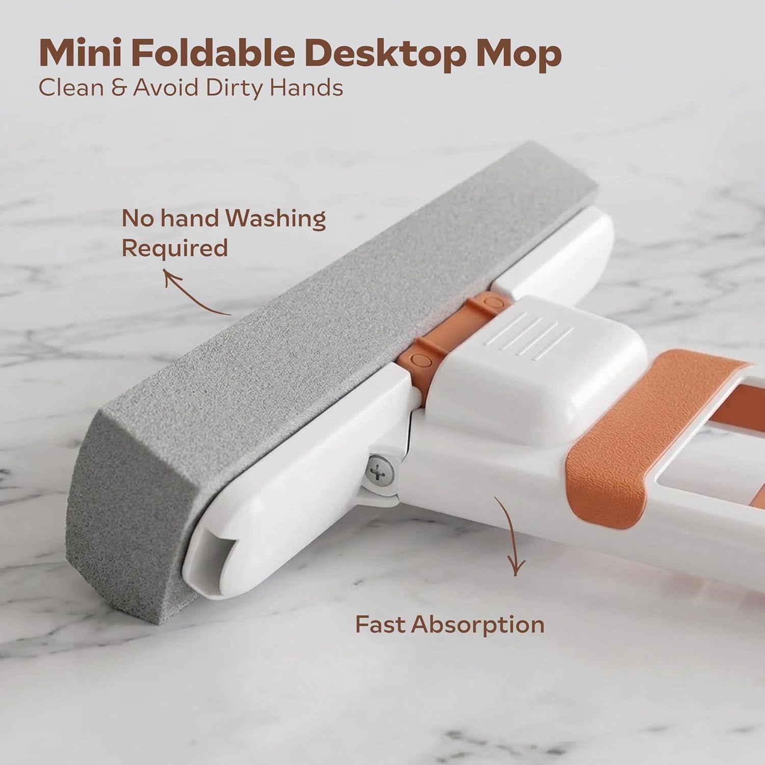 Portable Mini Self-Squeeze Mop