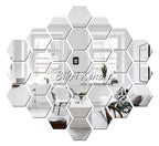Hexagonal Acrylic Wall Stickers™ up
