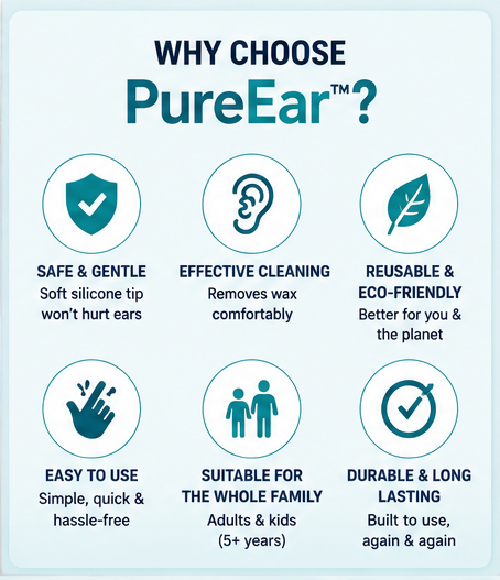 PureEar™ Your Everyday Ear-Care Essential