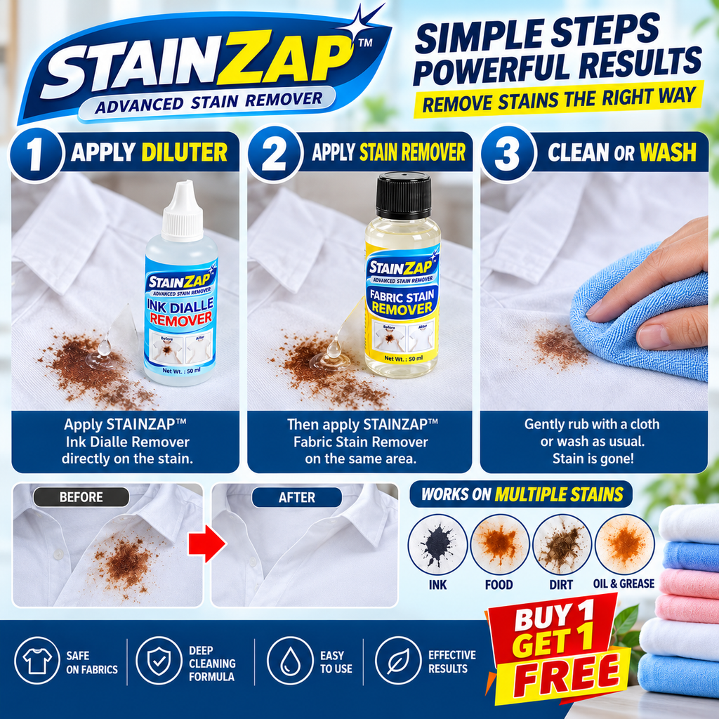 STAINZAP™ – Advanced Stain Remover