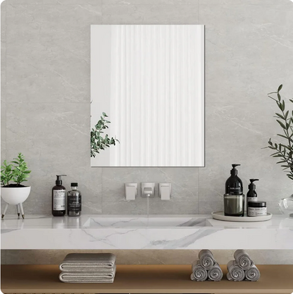 Combo of Mirror Bigger 30cm × 40cm  (Pack of 2)