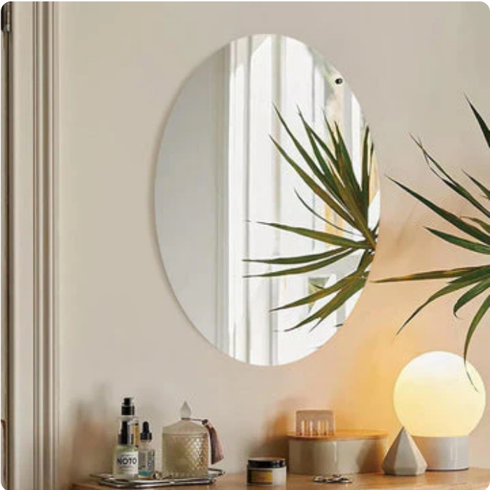 Combo of Mirror Bigger 30cm × 40cm  (Pack of 2)